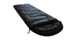 Porodo Lifestyle Lightweight Sleeping Bag With Storage Pouch - Black