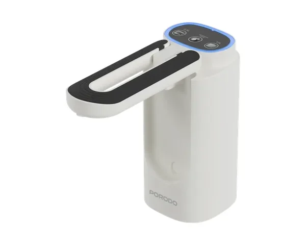 Porodo Lifestyle Maya Electric Water Dispenser with Multi - Volume Control - White & Black