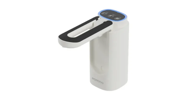 Porodo Lifestyle Maya Electric Water Dispenser with Multi - Volume Control - White & Black