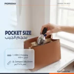 Porodo Lifestyle Nexa Mini Nose Trimmer - Black
