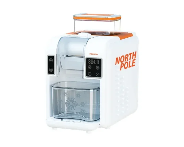 Porodo Lifestyle North Pole Ice Smoothie Machine - White / Orange