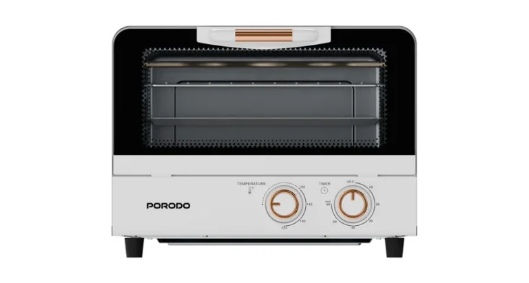 Porodo Lifestyle Novan Compact Electric Oven with Multi-Function Cooking - Beige