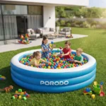 Porodo Lifestyle Propre Family Inflatable Swimming Pool - Blue