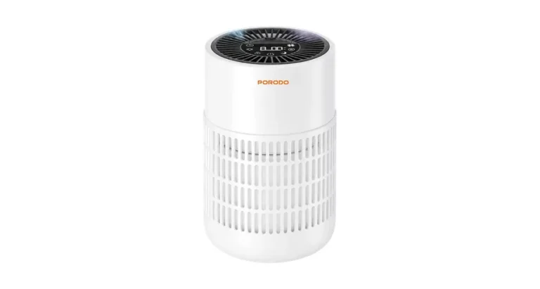 Porodo Lifestyle Purea Prime Smart Air Purifier with 3-Layer H13 HEPA Filter - White