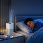 Porodo Lifestyle Purea Smart Air Purifier with 3-Layer H13 HEPA Filter - White