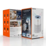 Porodo Lifestyle Purea Smart Air Purifier with 3-Layer H13 HEPA Filter - White