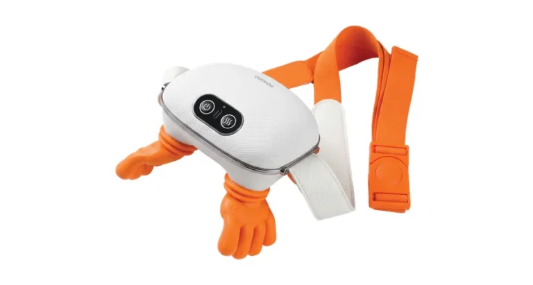 Porodo Lifestyle RELAXROBO II Portable Heating Neck Massager -White