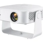 Porodo Lifestyle Raya Smart Android Projector with Wireless Screen Mirroring - White