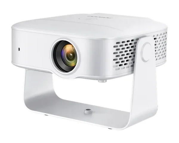 Porodo Lifestyle Raya Smart Android Projector with Wireless Screen Mirroring - White