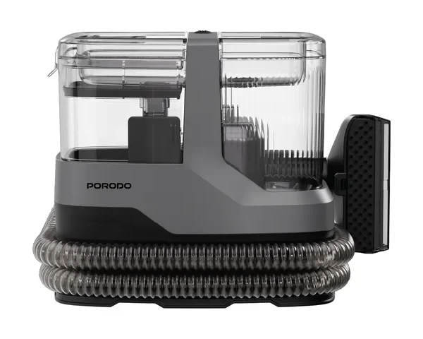 Porodo Lifestyle Siren 2-in-1 Spot Cleaner with Multi-Surface Brush - Dark Gray
