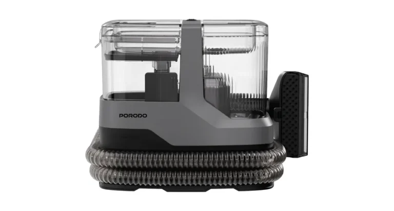 Porodo Lifestyle Siren 2-in-1 Spot Cleaner with Multi-Surface Brush - Dark Gray