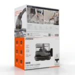 Porodo Lifestyle Siren 2-in-1 Spot Cleaner with Multi-Surface Brush - Dark Gray