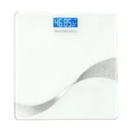 Porodo Lifestyle Somafit Digital Weight Scale with High-Precision Sensors & Tempered Glass Platform