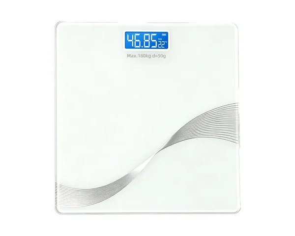 Porodo Lifestyle Somafit Digital Weight Scale with High-Precision Sensors & Tempered Glass Platform