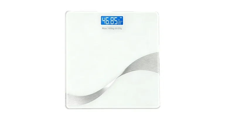 Porodo Lifestyle Somafit Digital Weight Scale with High-Precision Sensors & Tempered Glass Platform