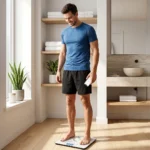 Porodo Lifestyle Somafit Sync Smart Bluetooth Body Scale With 17 Body Metrics & Mobile App Sync