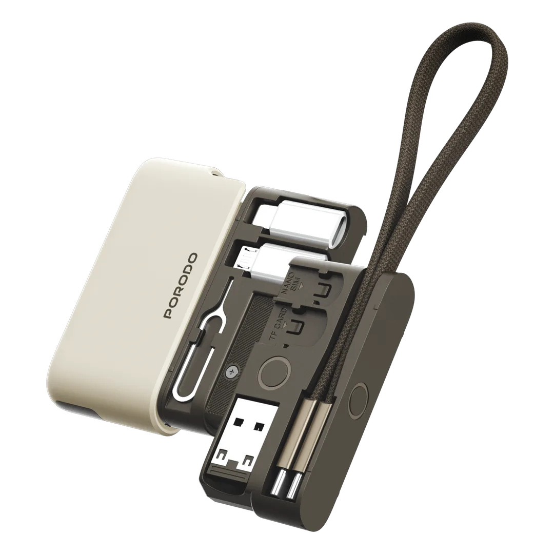 Porodo_Linken_6_in_1_Multi_Con_ea3209ce49 Porodo Linken 6-in-1 Multi-Connector Cable Kit With 60W USB-C to USB-C Cable- Beige