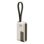 Porodo Linken 6-in-1 Multi-Connector Cable Kit With 60W USB-C to USB-C Cable- Beige