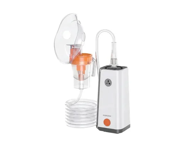 Porodo LiveOn Compressor Nebulizer with 8mL Medicine Cup – White