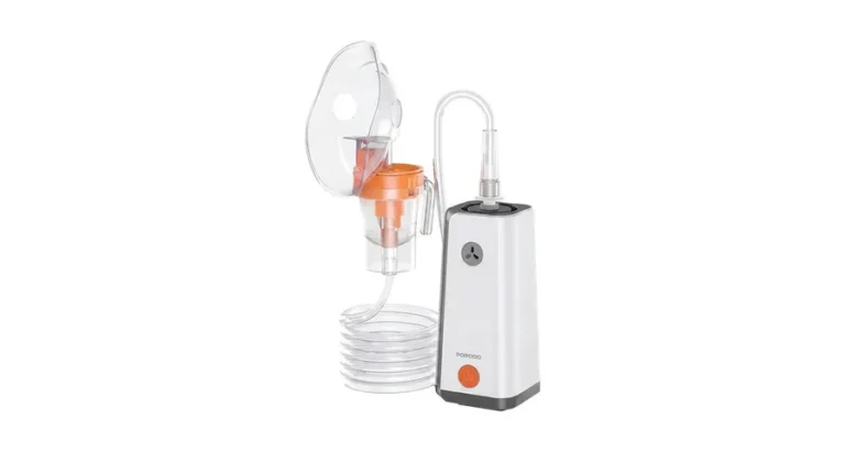Porodo LiveOn Compressor Nebulizer with 8mL Medicine Cup – White