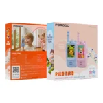 Porodo Piko Piko Rechargeable Video Walkie-Talkie - Pink & Blue