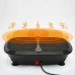 Porodo Revive 200W EMS Vibration Plate with LED Display - Black