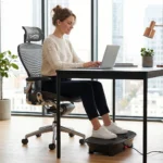 Porodo Revive 200W EMS Vibration Plate with LED Display - Black