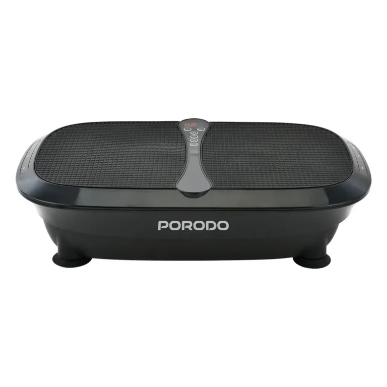 Porodo Revive 200W EMS Vibration Plate with LED Display - Black