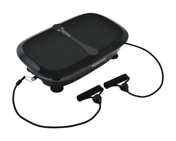 Porodo Revive 200W EMS Vibration Plate with LED Display - Black