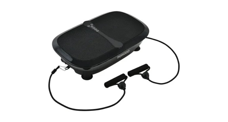 Porodo Revive 200W EMS Vibration Plate with LED Display - Black