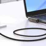 Porodo Siter 60W T-Shaped USB-C to USB-C Cable With Integrated Phone Stand