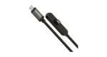 Porodo Siter 60W T-Shaped USB-C to USB-C Cable With Integrated Phone Stand