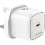 Porodo SnapLink 40W USB-C GaN Fast Charger with Built - in Smart Protection - White