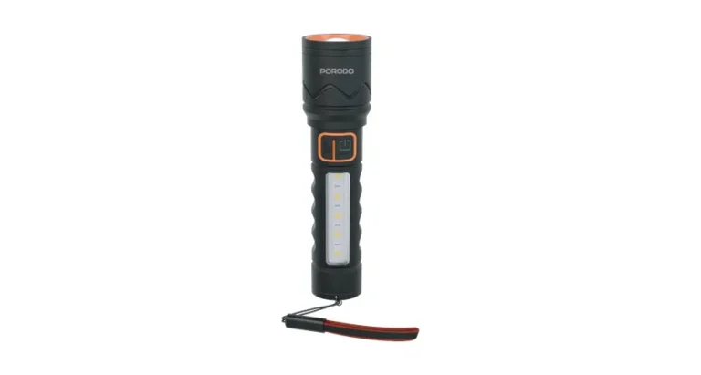 Porodo Sol Apex II Mini Portable Torch Light - Black