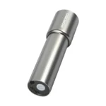 Porodo Sol Lite Mini Portable Torch Light with Rechargeable battery - Silver