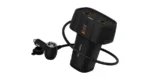 Porodo Solvo Universal AC Power Inverter with Multiple USB & AC Outlets - Black