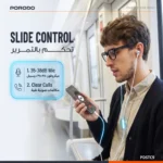 Porodo Soundtec Cron USB-C Stereo Earphones with Immersive Stereo Sound
