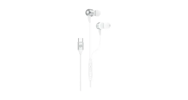 Porodo Soundtec Cron USB-C Stereo Earphones with Immersive Stereo Sound