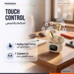 Porodo Soundtec Fora True Wireless Earbuds with Digital Display