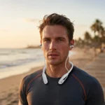 Porodo Soundtec Halo Wireless Clip-On Neckband with Simultaneous Dual-Device Pairing