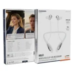 Porodo Soundtec Halo Wireless Clip-On Neckband with Simultaneous Dual-Device Pairing