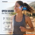 Porodo Soundtec Inova Open-Ear ENC Earbuds with Multi-Functional Control Buttons