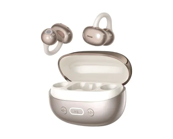 Porodo Soundtec Inova Open-Ear ENC Earbuds with Multi-Functional Control Buttons