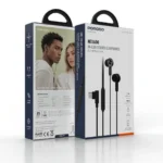 Porodo Soundtec Nexado In-Ear Stereo Earphones Built-In Microphone - Black