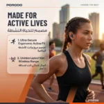 Porodo Soundtec Opera True Wireless Earbuds with Digital Display