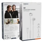 Porodo Soundtec Ray In-Ear Stereo Earphones with Built-In Microphone