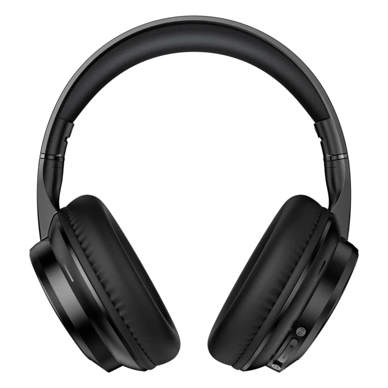 Porodo Soundtec Sonik Wired & Wireless Headphones with Premium Leather Earpads
