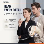 Porodo Soundtec Thera True Wireless Earbuds with Comfortable Ergonomic Fit