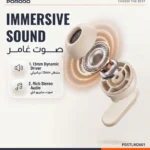 Porodo Soundtec Thera True Wireless Earbuds with Comfortable Ergonomic Fit