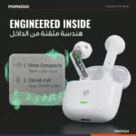 Porodo Soundtec WAVA Wireless Earbuds with Instant Auto Pairing